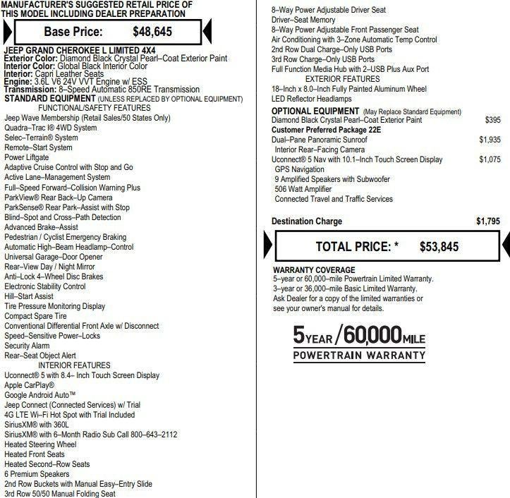 jeep grand cherokee l 2022 1C4RJKBG6N8614280 image jeep grand cherokee l 2022 1C4RJKBG6N8614280 image